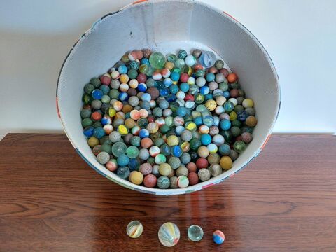 Lot de 590 billes Vintage  30 Antony (92)
