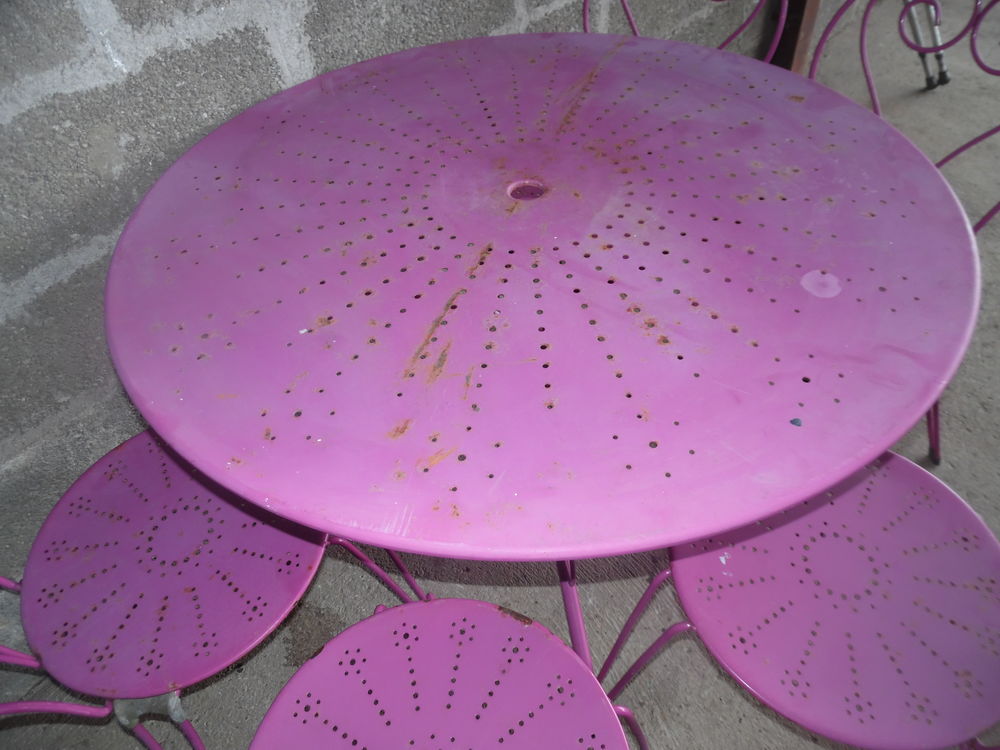 SALON DE JARDIN FER FORGE Jardin