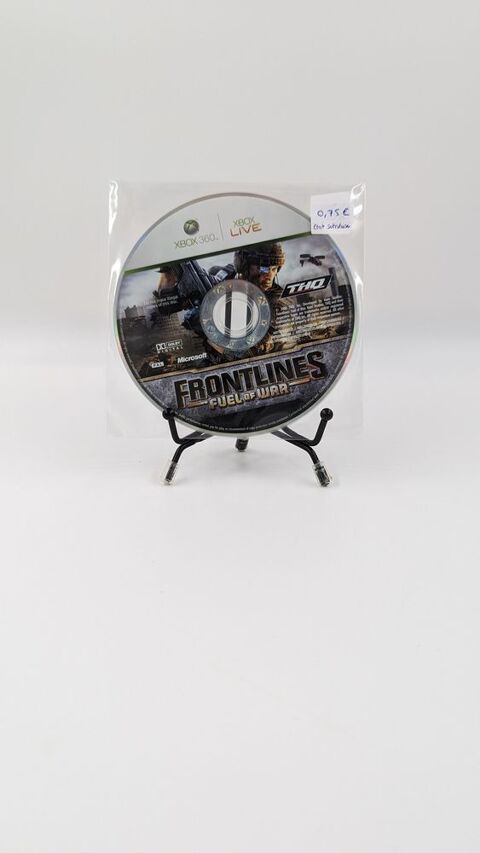 Jeu Xbox 360 Frontlines Fuel of War en loose 1 Vulbens (74)