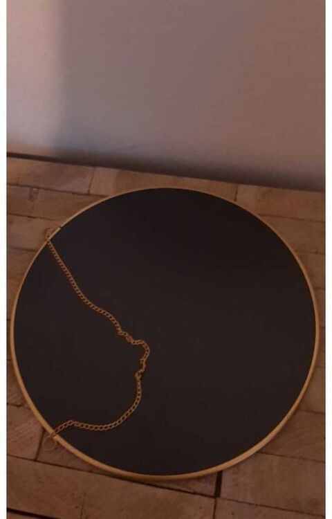 miroir rond doré 10 Amancy (74)