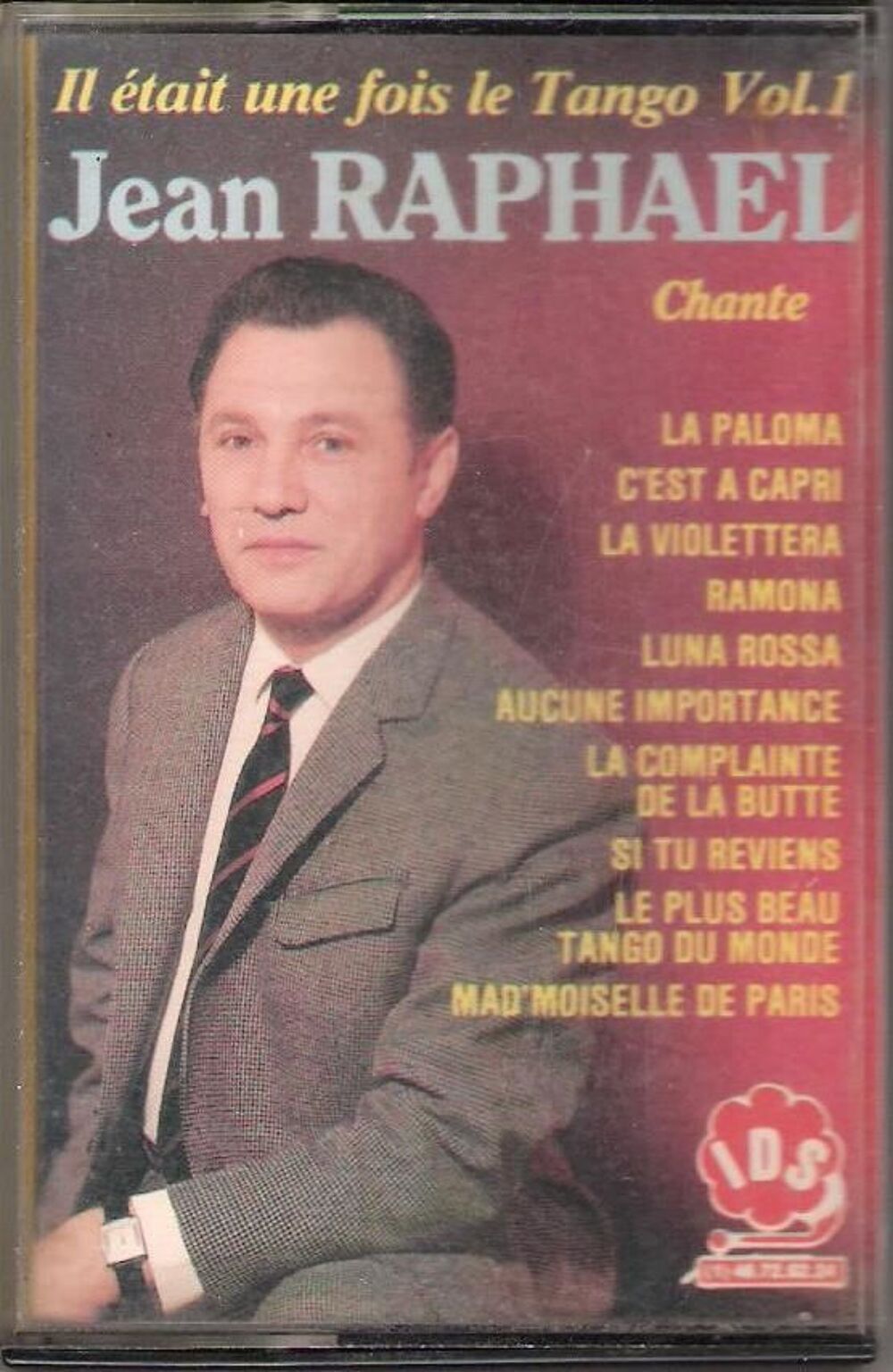 Cassette K7 audio Jean Rapha&euml;l 'Il &eacute;tait une fois le tango' CD et vinyles