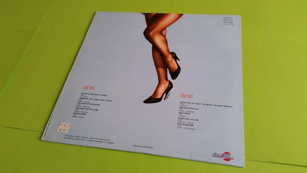 MARILYN MONROE CD et vinyles