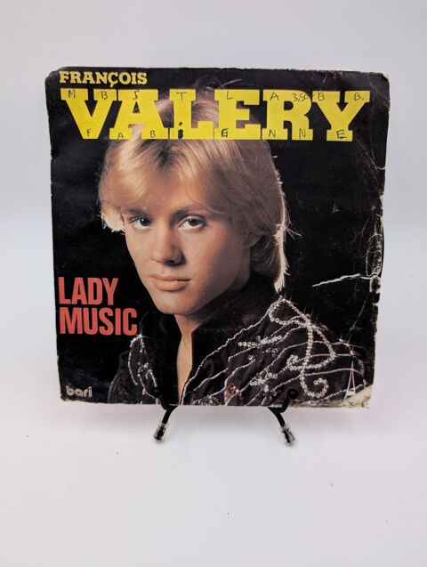 Vinyle 45 tours Fran�ois Valery : Lady Music en fourreau  2 Vulbens (74)
