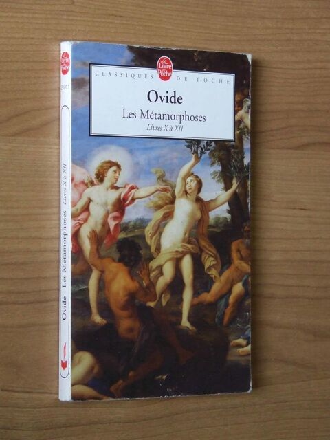 Ovide, les Métamorphoses, livres X à XII, de Théodore Guiard 1 Bagnolet (93)