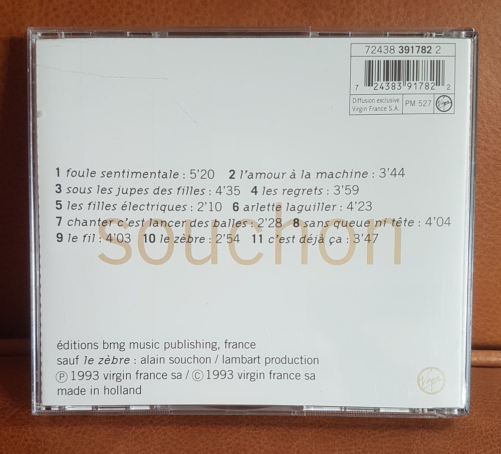 CD - Alain Souchon - C'est d&eacute;j&agrave; &ccedil;a (1993) CD et vinyles
