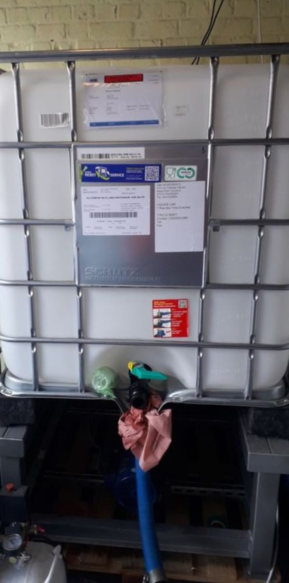 Cuve IBC 1000 Litres Jardin
