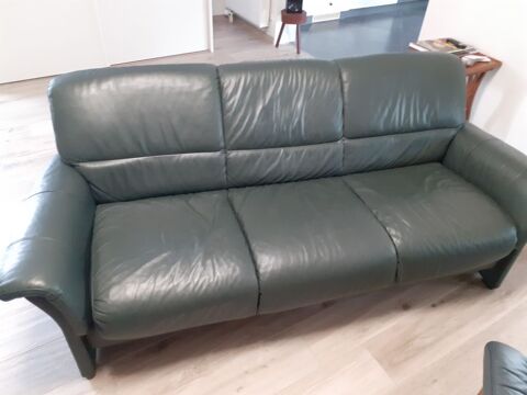 canap cuir stressless 3 places 170 Cholet (49)