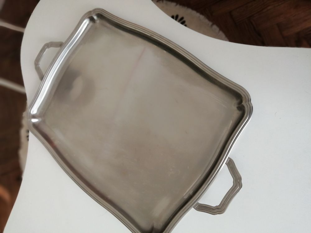 plateau rectangulaire inox Décoration