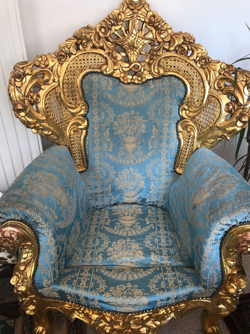 Fauteuil style baroque Meubles