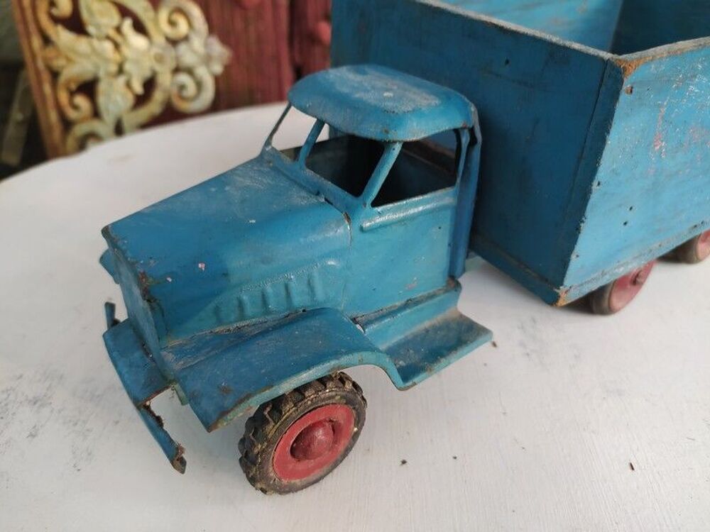 Ancien Jouet T&ocirc;le Camion GMC France Jouet 
