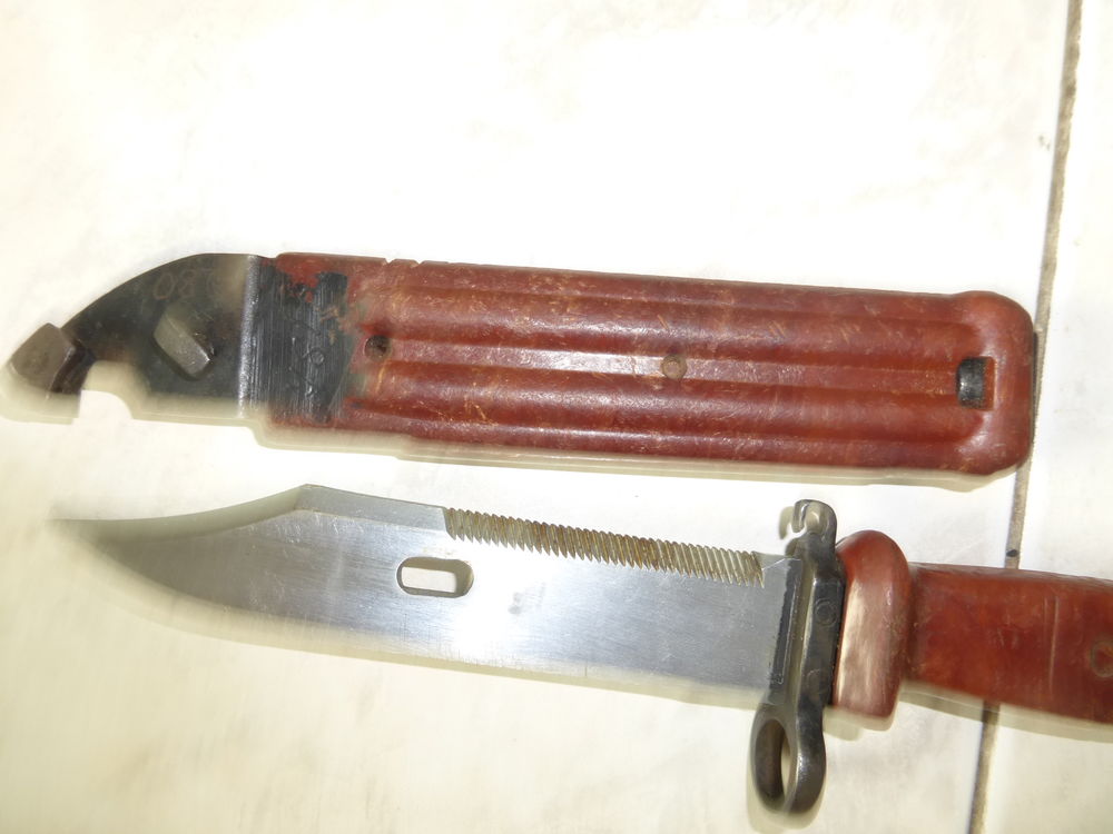 Baionnette Russe AK74 6X4 AKMII Union Sovi&eacute;tique Russie 
