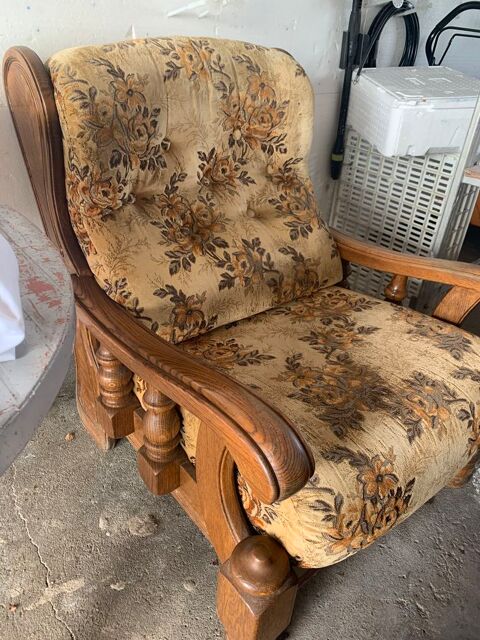 FAUTEUIL RUSTIQUE 10 Étain (55)