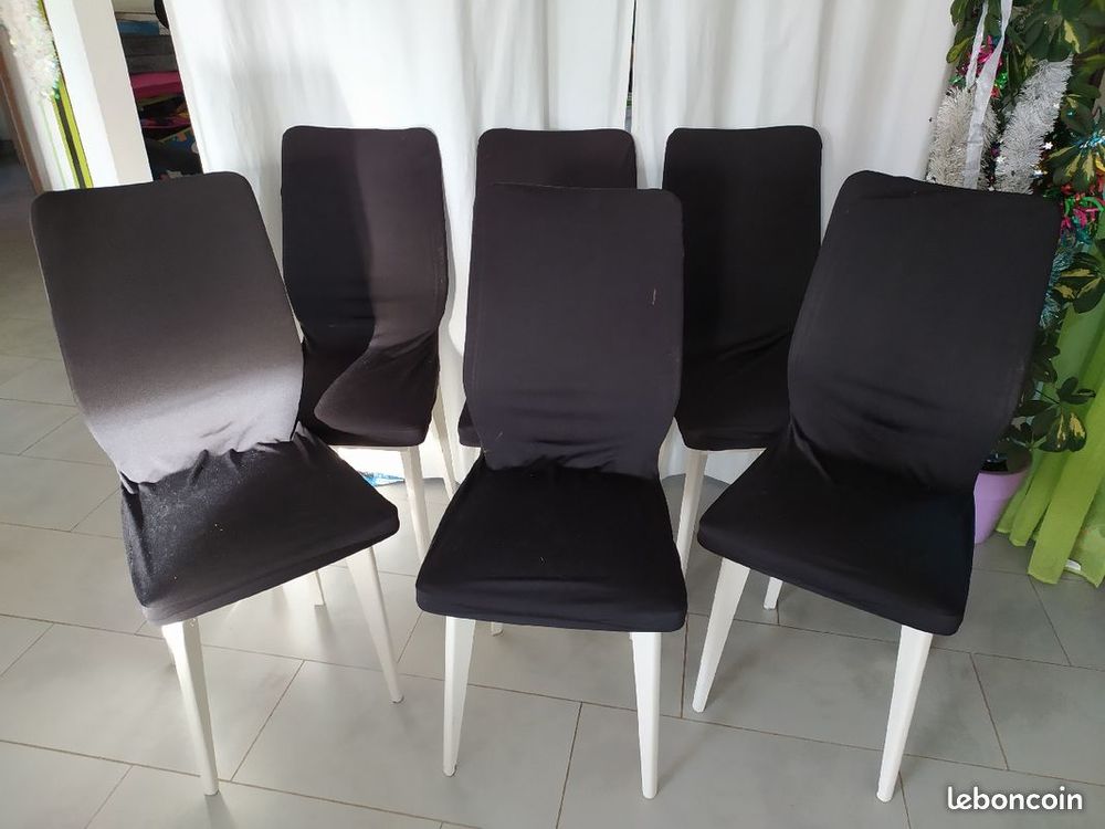 6 chaises repeinte Meubles