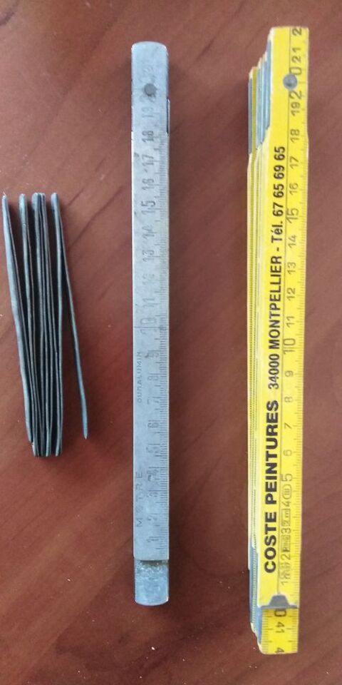 Double mètre (2m) pliant en bois 3 Montpellier (34)
