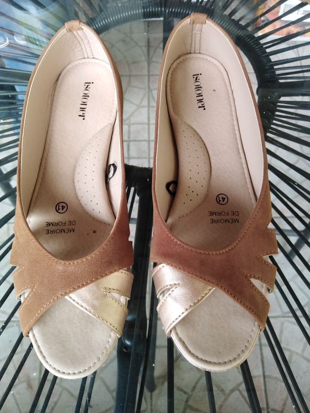 Isotoner a m&eacute;moire de forme Chaussures