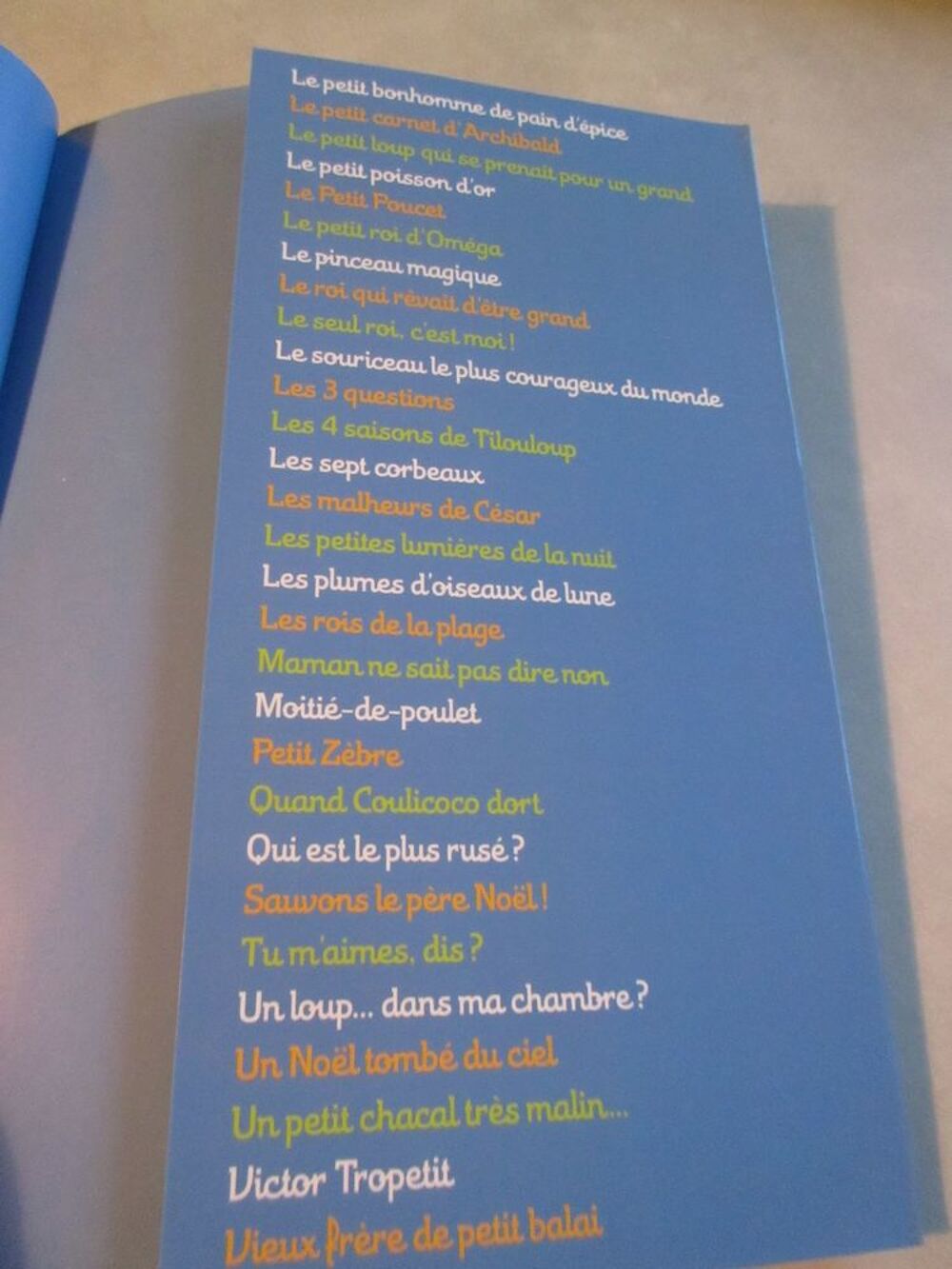 Livre enfant Une histoire pour chaque soir ... Livres et BD