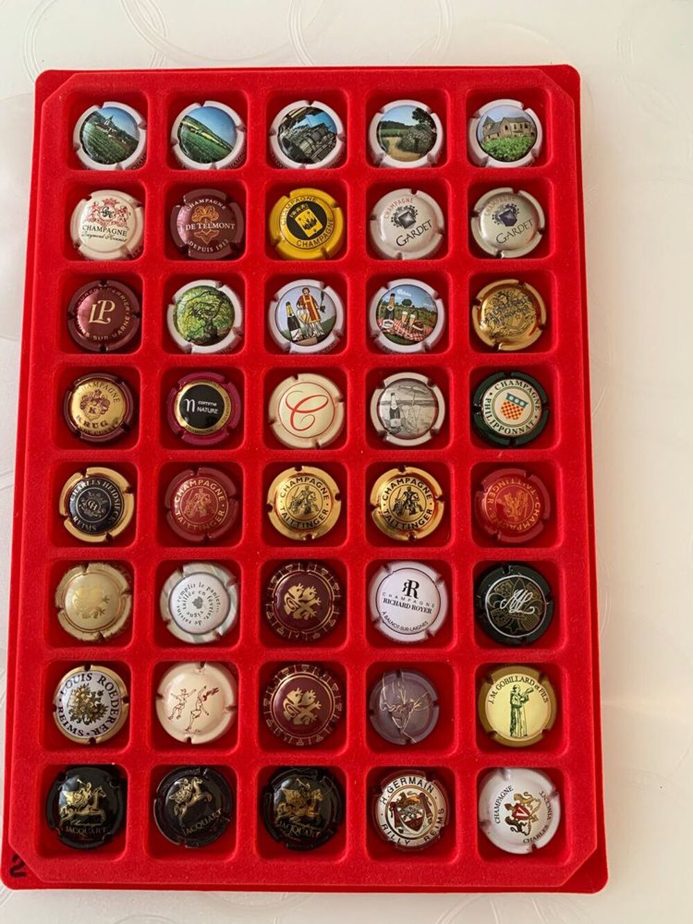 Capsules de champagne 