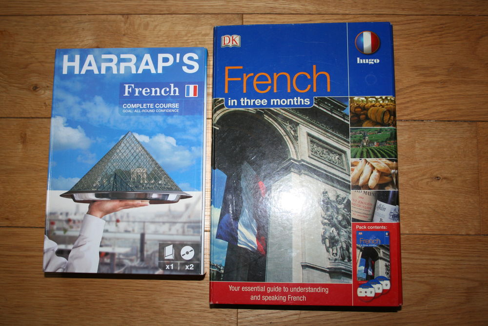 2 m&eacute;thodes d'apprentissage de la langue fran&ccedil;aise CD et vinyles