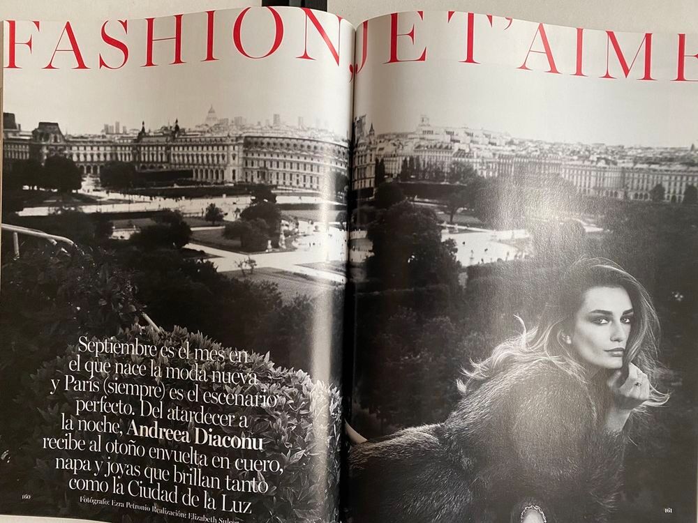VOGUE ESPANA ANDREEA DIACONU #342 Septiembre 2016 Magazine Livres et BD