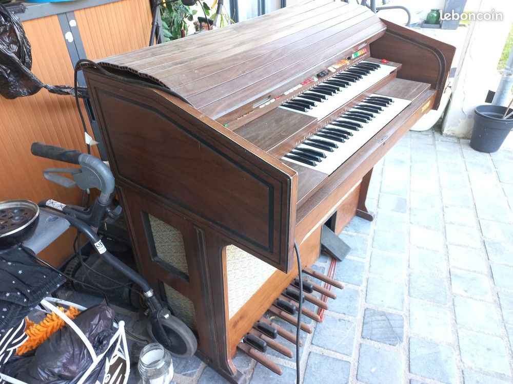 Orgue electronique- elka-orgue d eglise-elka double clavier- Instruments de musique