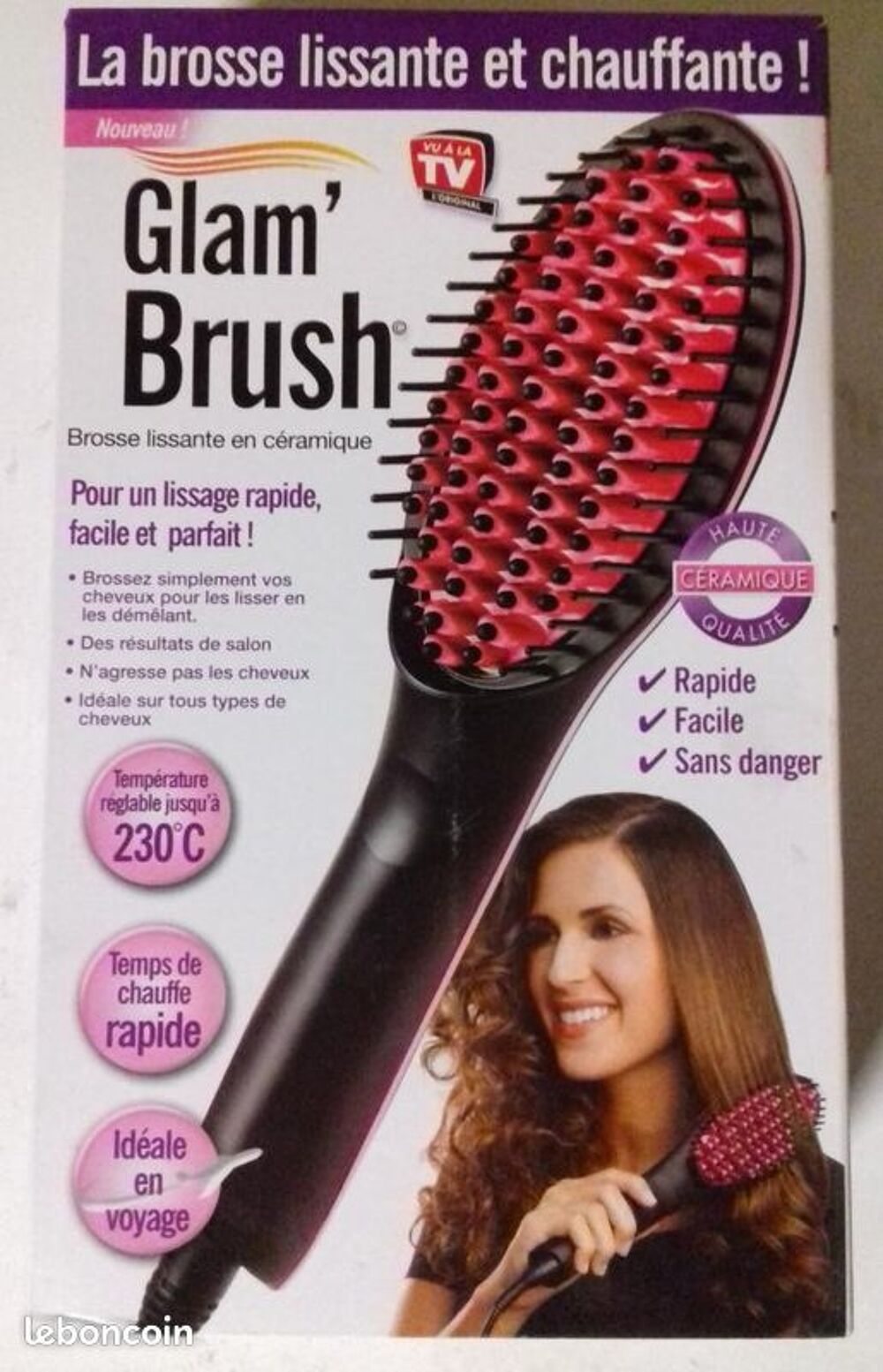 Brosse lissante et chauffante Electroménager