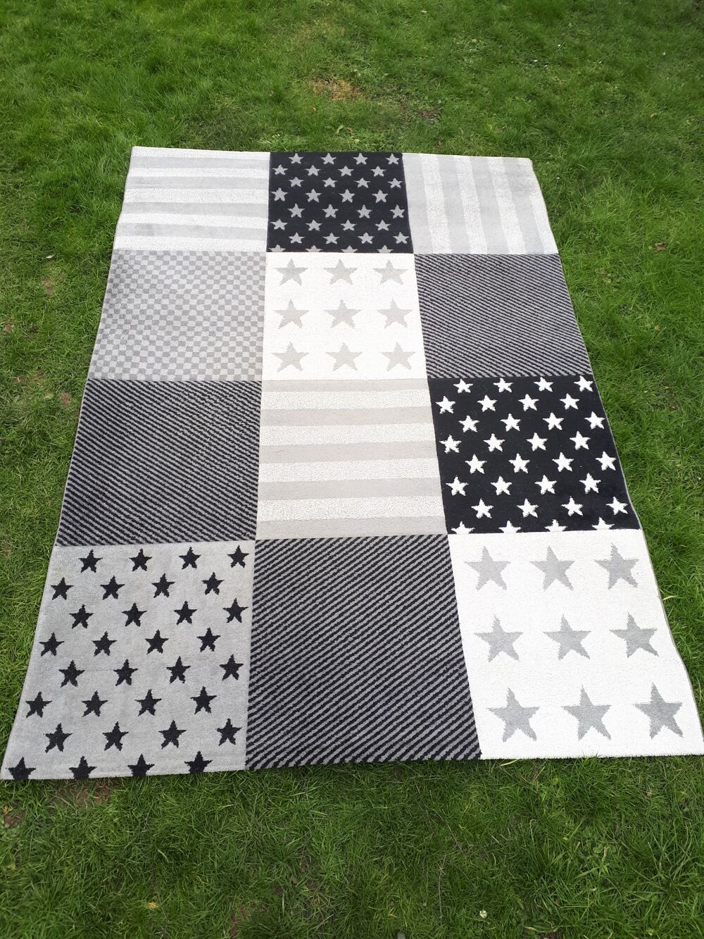 Tapis avec &eacute;toiles Décoration