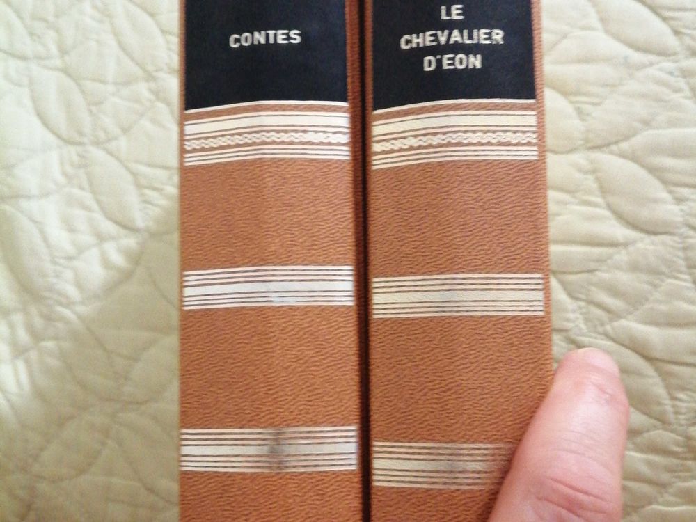 Contes de Boccace et Chevalier d'Eon Gelinand Livres et BD