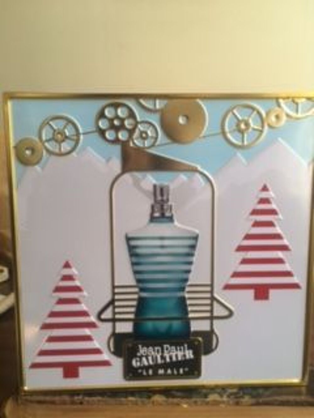Coffret m&eacute;tallique parfum + gel douche &quot;le MALE&quot; JP GAUTHIER 