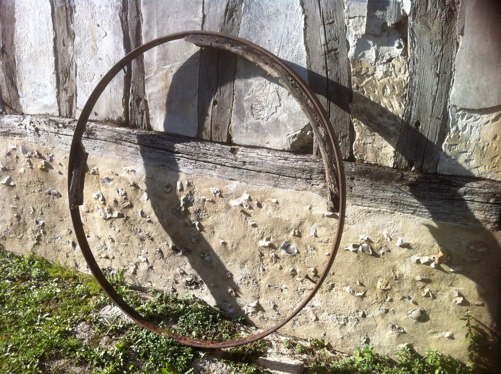 Cerclage de roue de charette, acier Bricolage