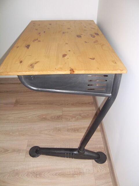 Bureau BOIS et Pieds FER Style INDUSTRIEL 50 Lézignan-Corbières (11)