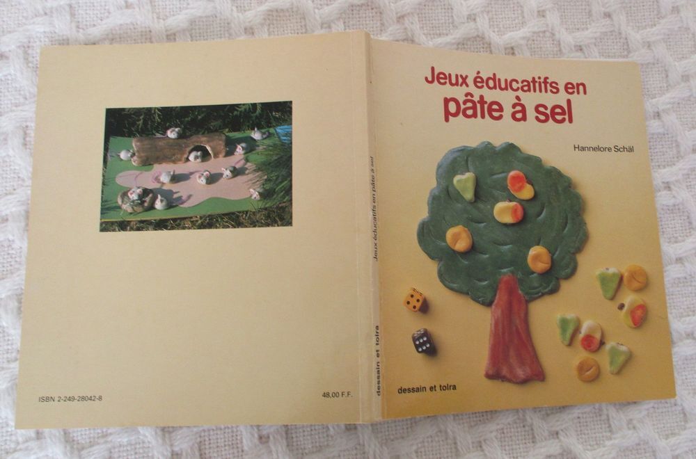 LIVRE JEUX EDUCATIFS EN PATE A SEL Livres et BD