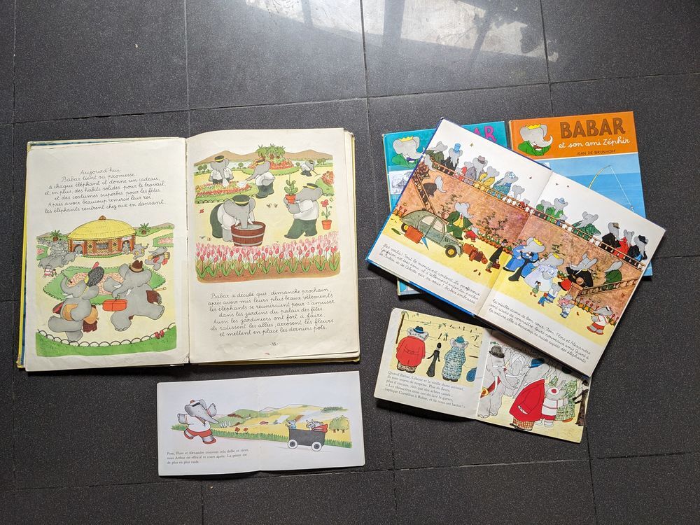 Lot de Livres "Babar" pour Enfants Livres et BD