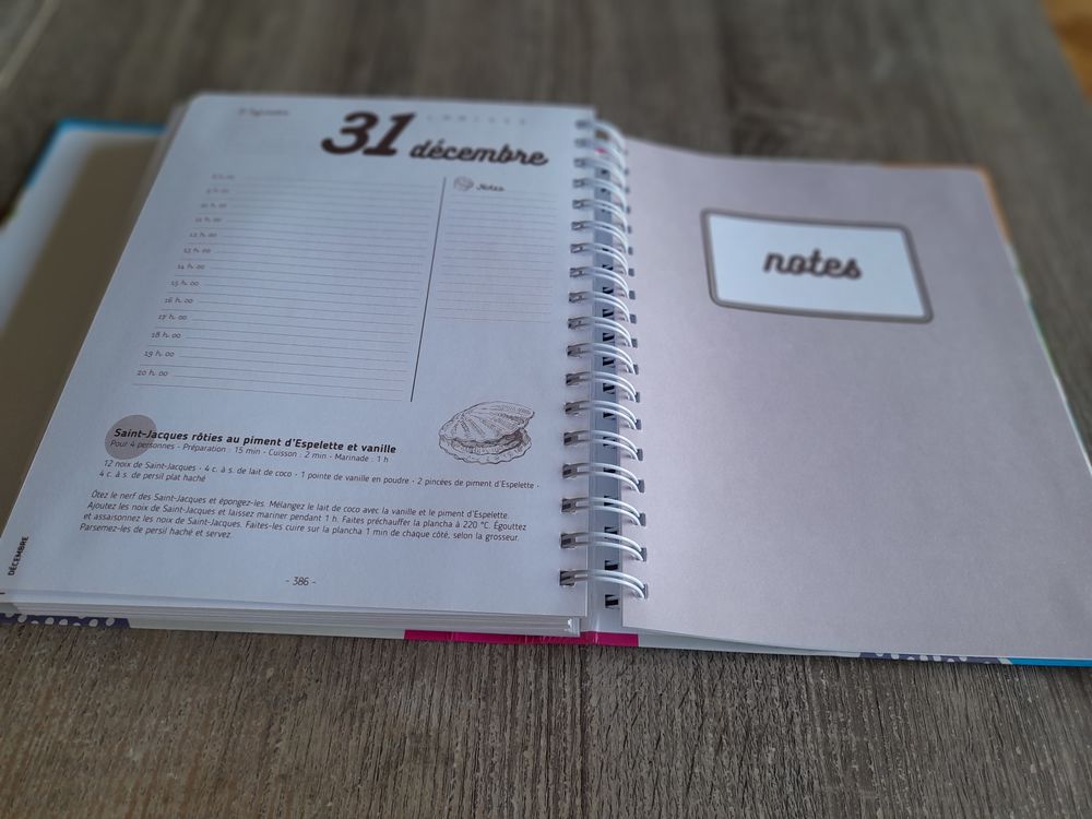 Mon journal de cuisine Livres et BD