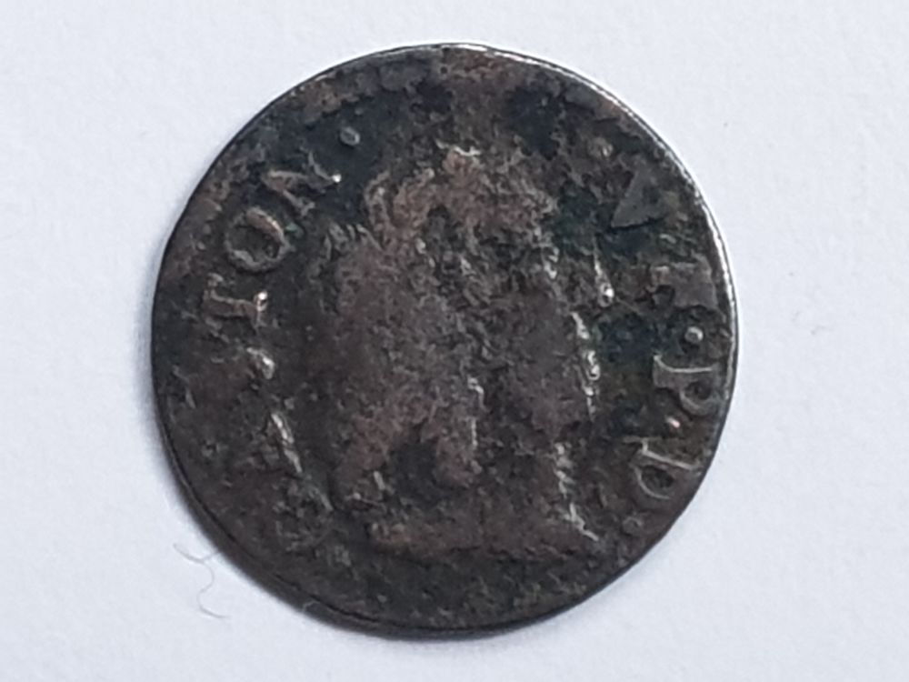 Monnaie Dernier tournois Dombes 1651 A 