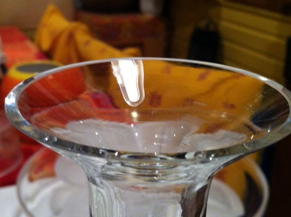 Grand Plateau en verre sur pied Cuisine