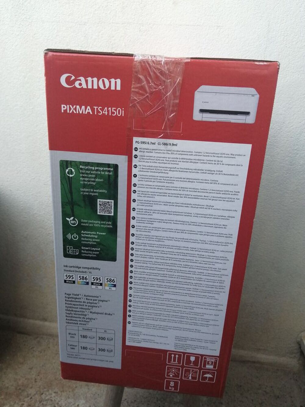 Imprimante neuve Canon PIXMA TS4150i prix 35 euros Matériel informatique
