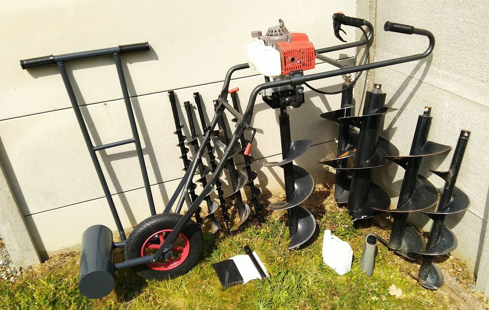 Tari&egrave;re brouette thermique 68cm&sup3; diam&egrave;tre 40 &agrave; 400mm Bricolage