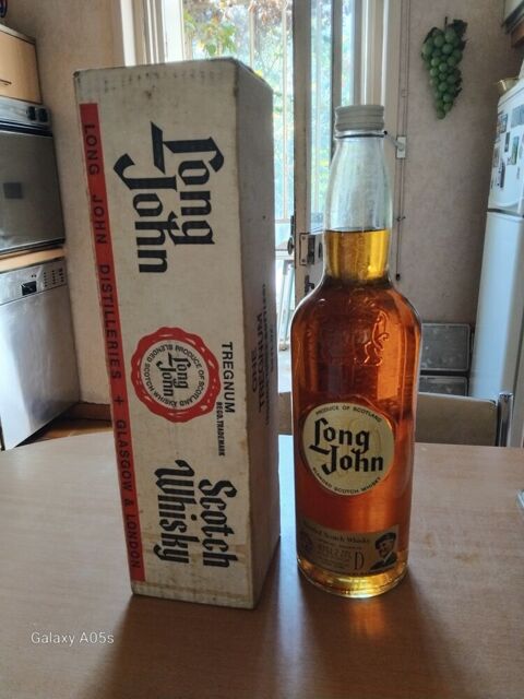 WHISKY LONG JOHN ANCIEN GRAND FORMAT 2.27 LITRES AVEC CARTON Enghien-les-Bains (95)