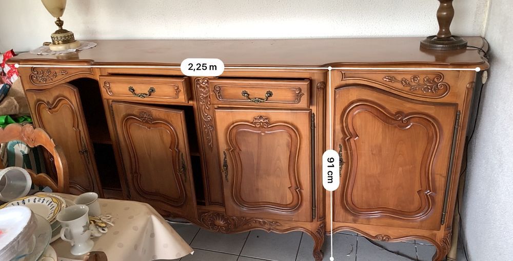Meuble buffet enfilade style Louis XVI Meubles