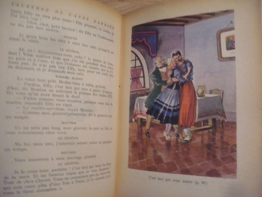 L'AUBERGE DE L'ANGE GARDIEN de la Comtesse DE S&Eacute;GUR (1949) Livres et BD