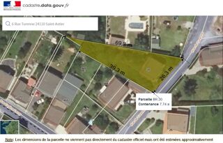  Terrain � vendre 774 m�