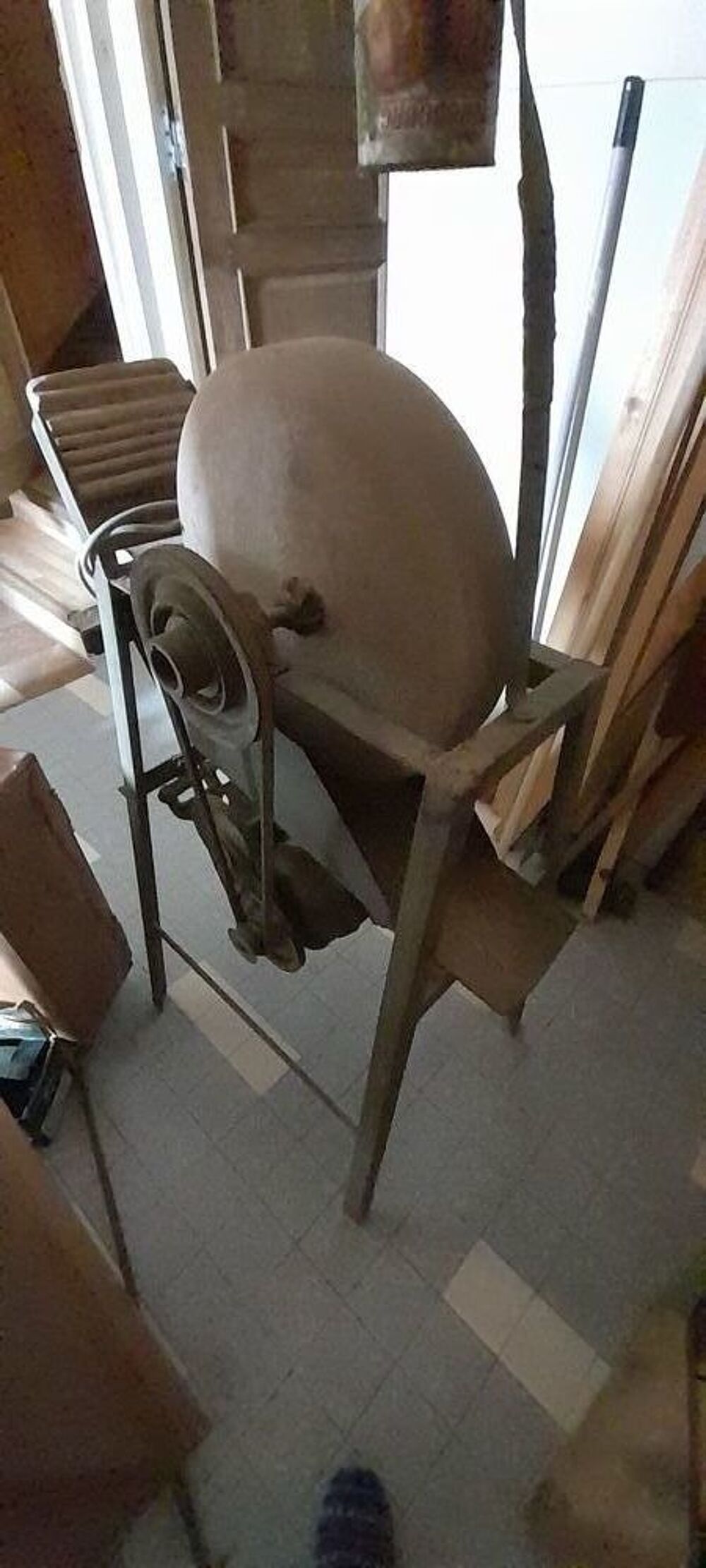 Meule &agrave; eau moteur 220 V pur aff&ucirc;tage Bricolage