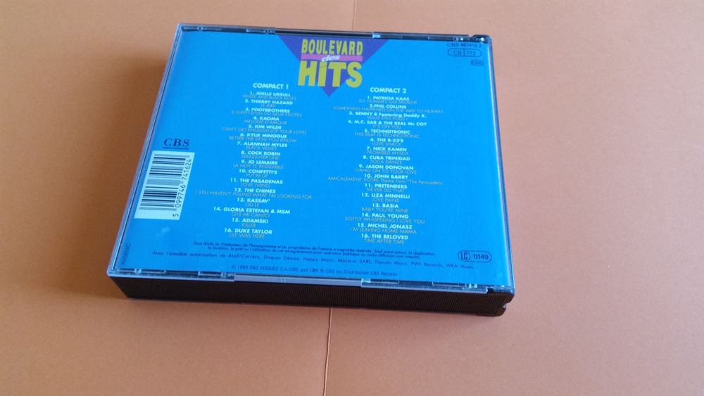 BOULEVARD DES HITS CD et vinyles