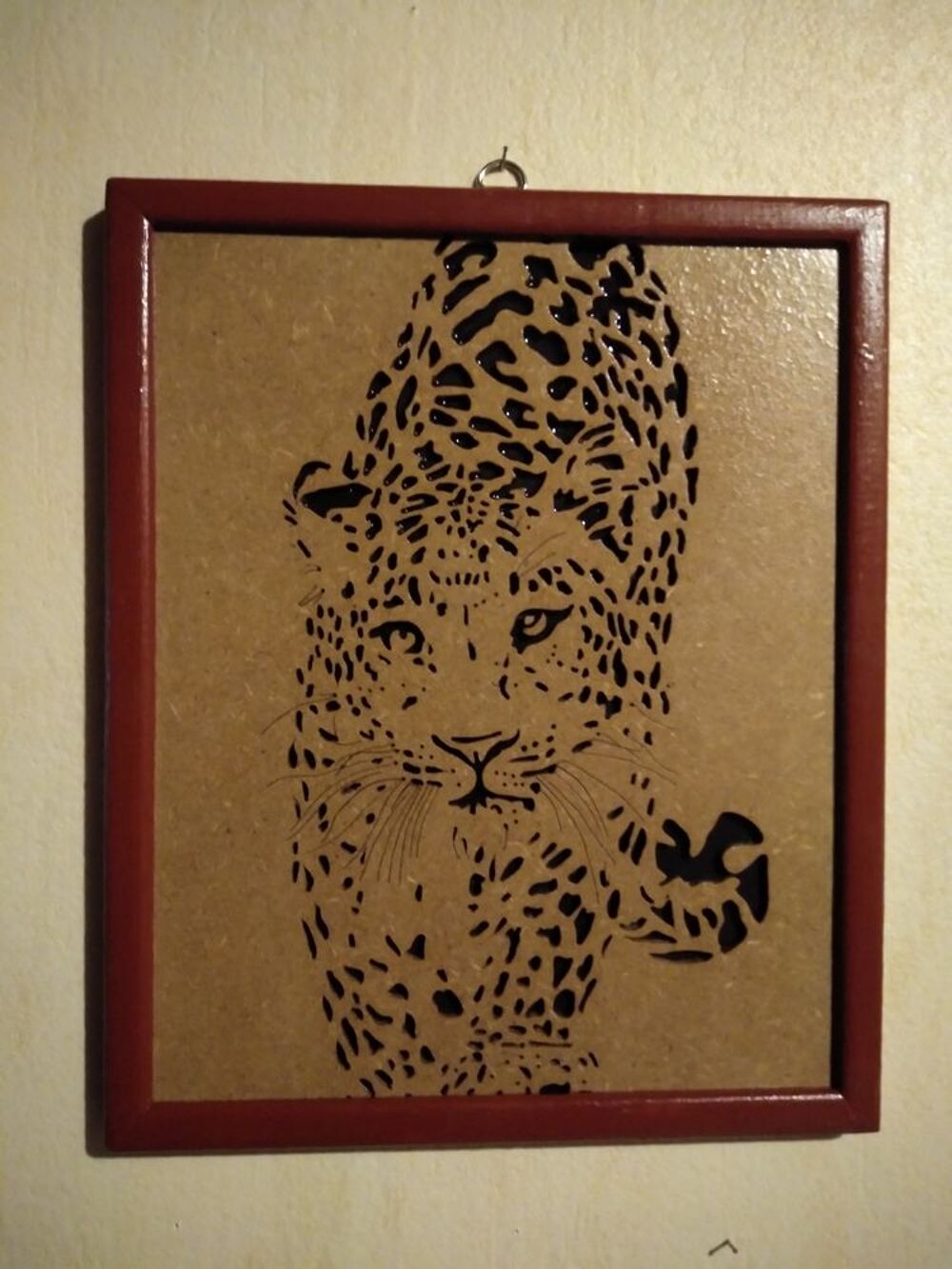 Portraits en bois chantourn&eacute; Décoration