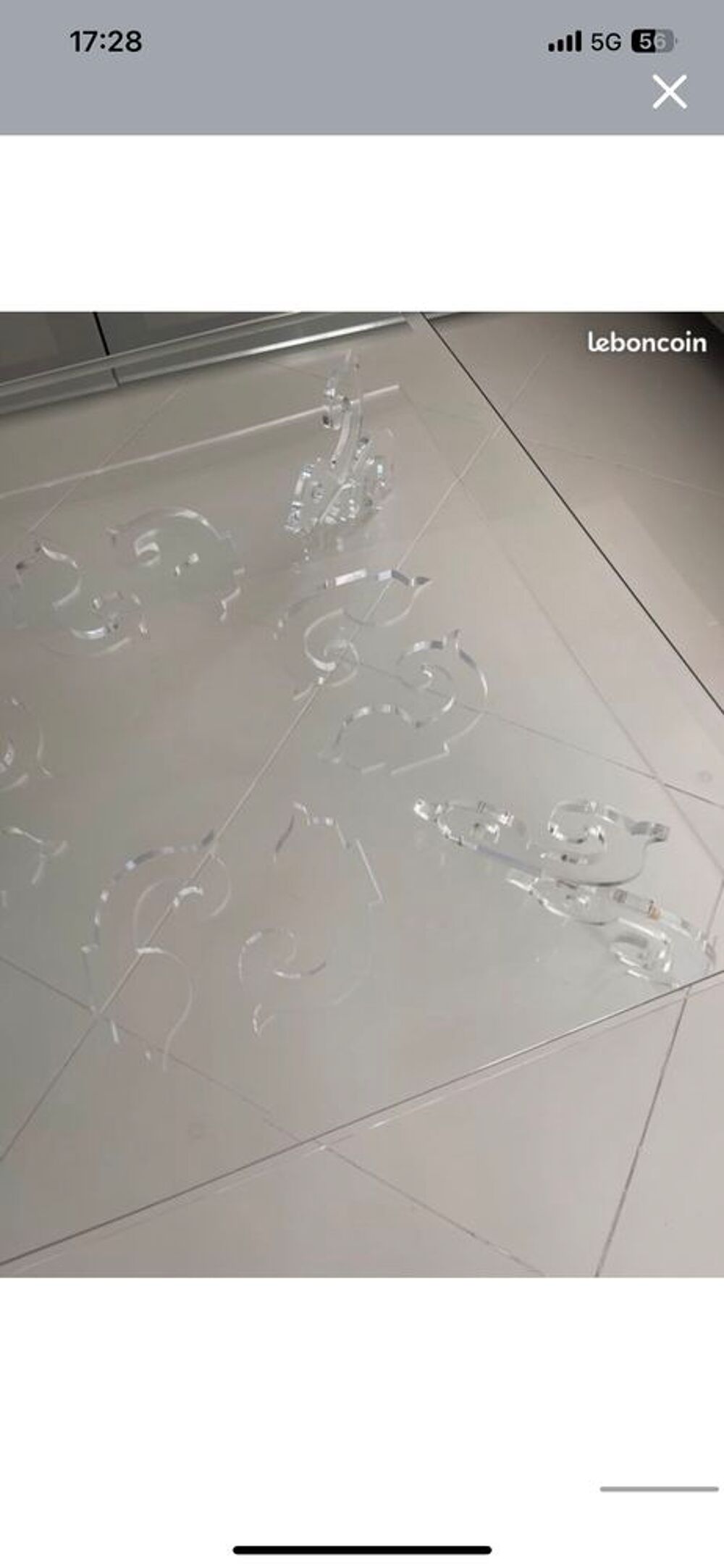 Table Basse en Verre et Plexi Story Meubles