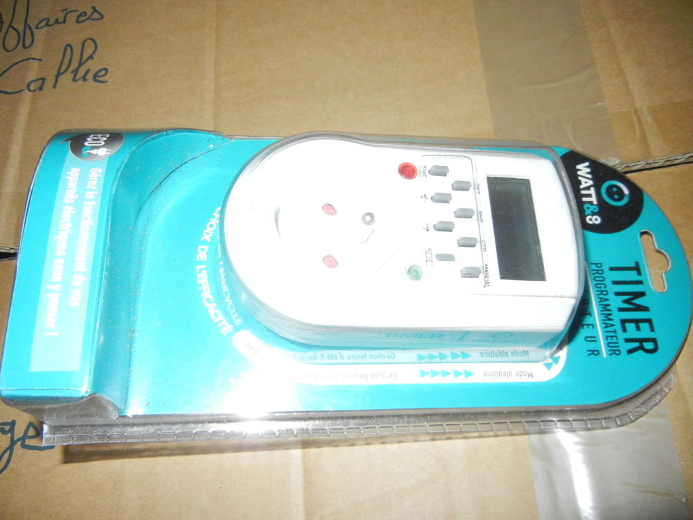 Timer programmable Bricolage