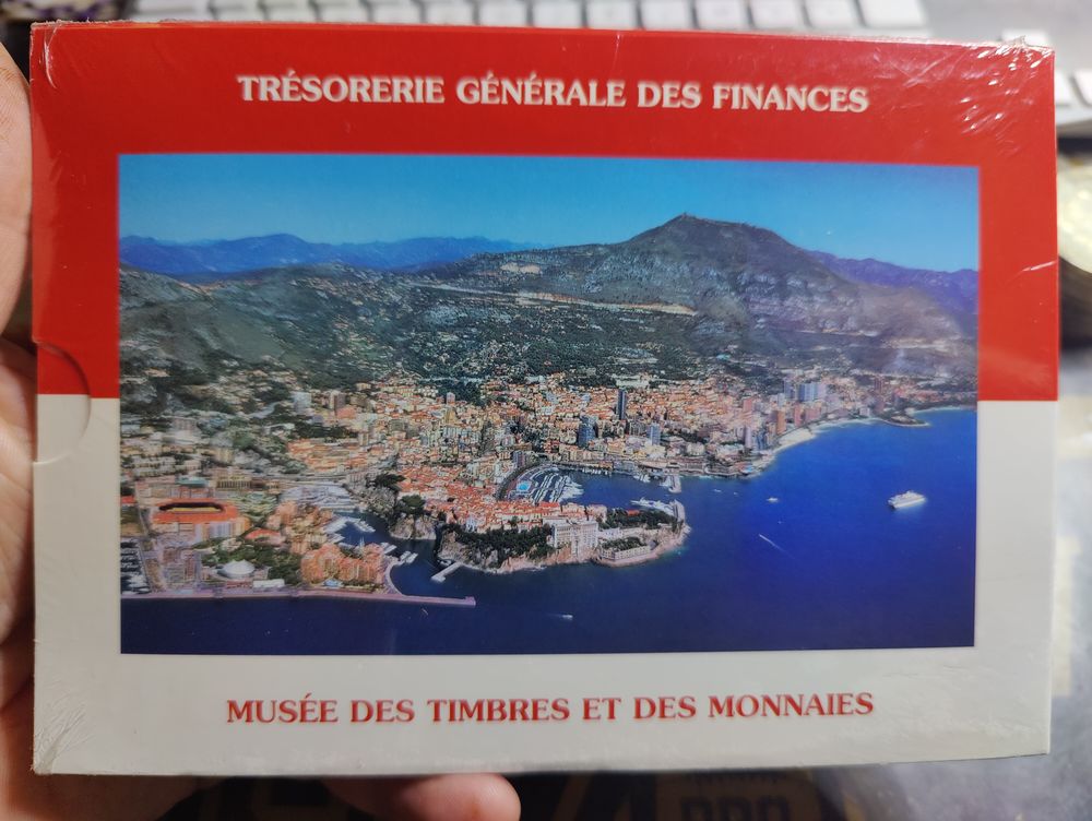 COFFRET BU MONACO 2001 De 1 Cents &agrave; 2 euros. 