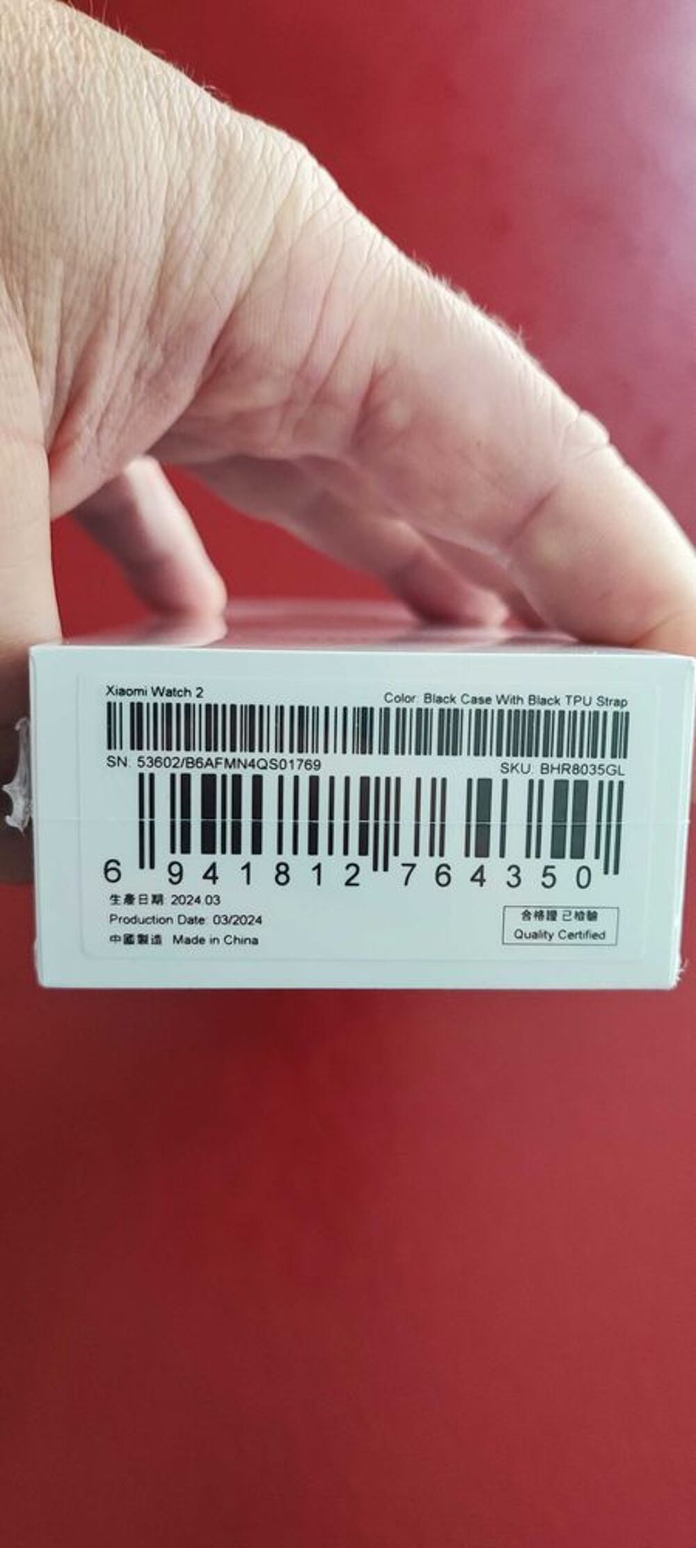 montre connect&eacute;e Xiaomi watch 2 neuve Téléphones et tablettes