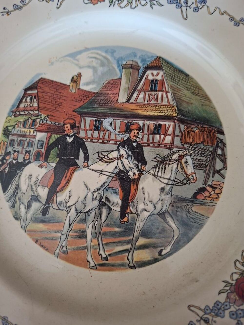 Lot vaisselle obernai, sarreguemines, villeroy &amp; bosch
Décoration