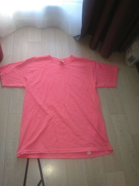Tee shirt rose neon  1 Paris 17 (75)